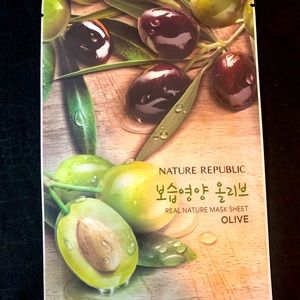 Olive Nature Republic Mask Sheet